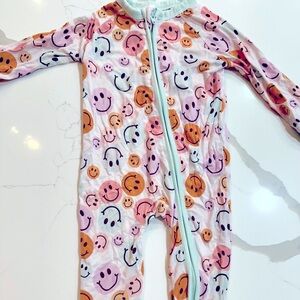 In My Jammers Happy Jams Zipper Romper 0-3 Months